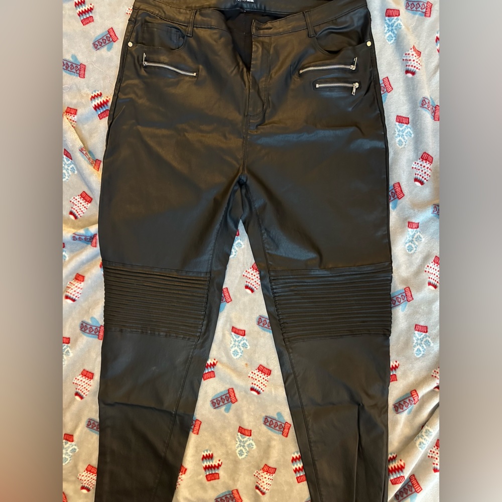 Leather pants